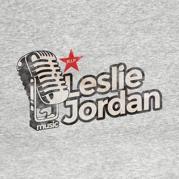 Leslie Jordan - Rest In Peace Vintage by G-THE BOX